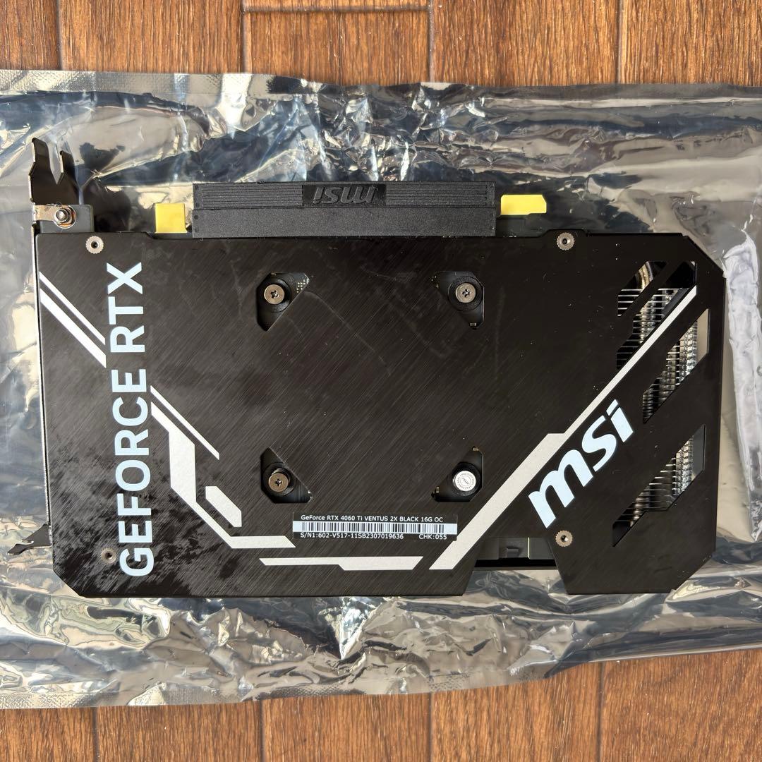 NANAな　MSI GeForce RTX 4060 Ti (16GB)
