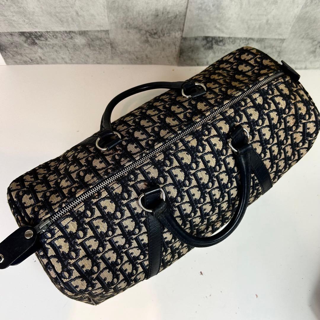 はつと　美品 Dior ディオール ミニボストン ハンドバッグ トロッター