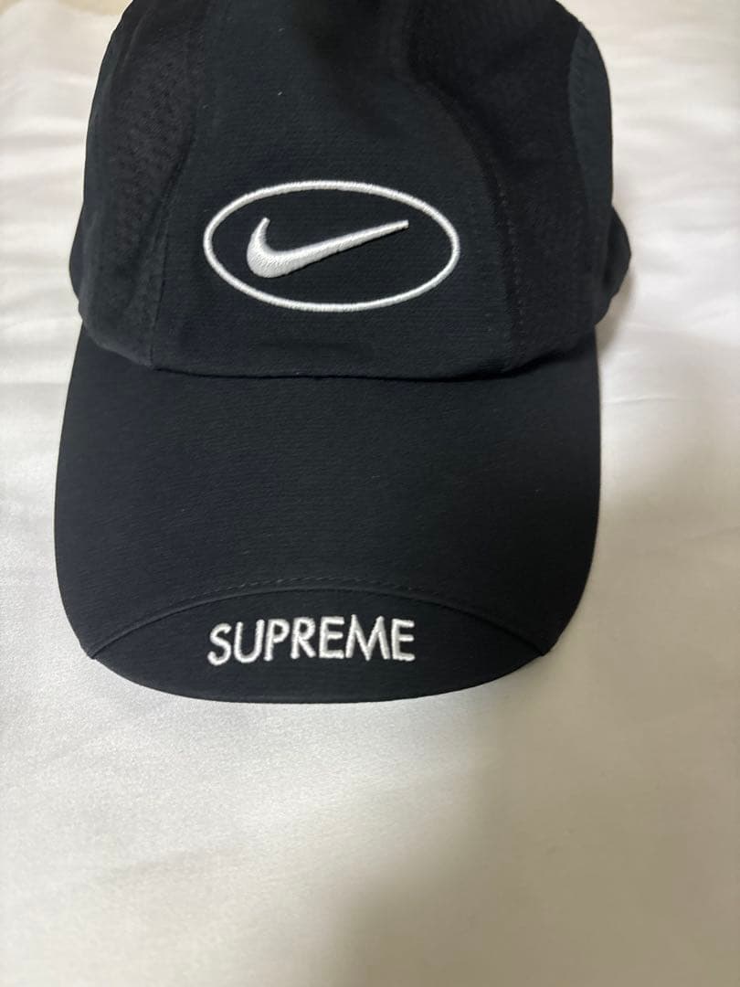 supreme×nike running hat ブラック　2025ss 美品