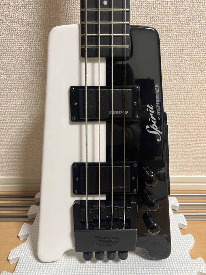 steinberger spirit xt-2 白黒 ベース