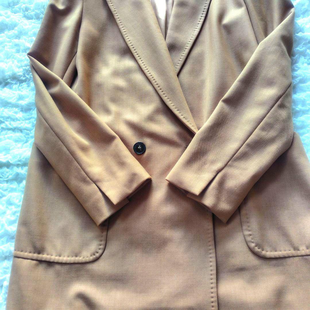 極美品　MaxMara　42　ダブルブレスト　ジャケット　ベージュ　近年モデル