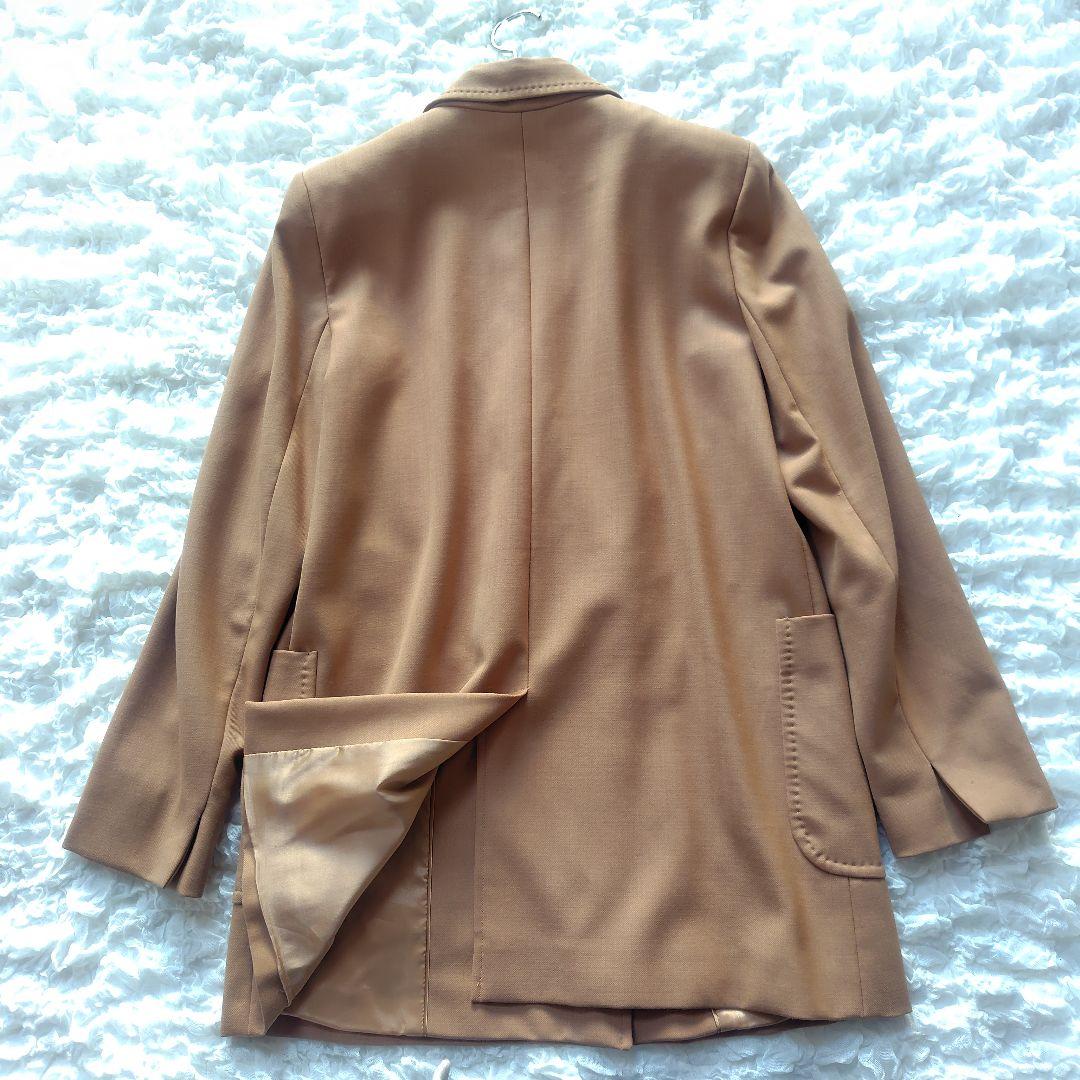 極美品　MaxMara　42　ダブルブレスト　ジャケット　ベージュ　近年モデル