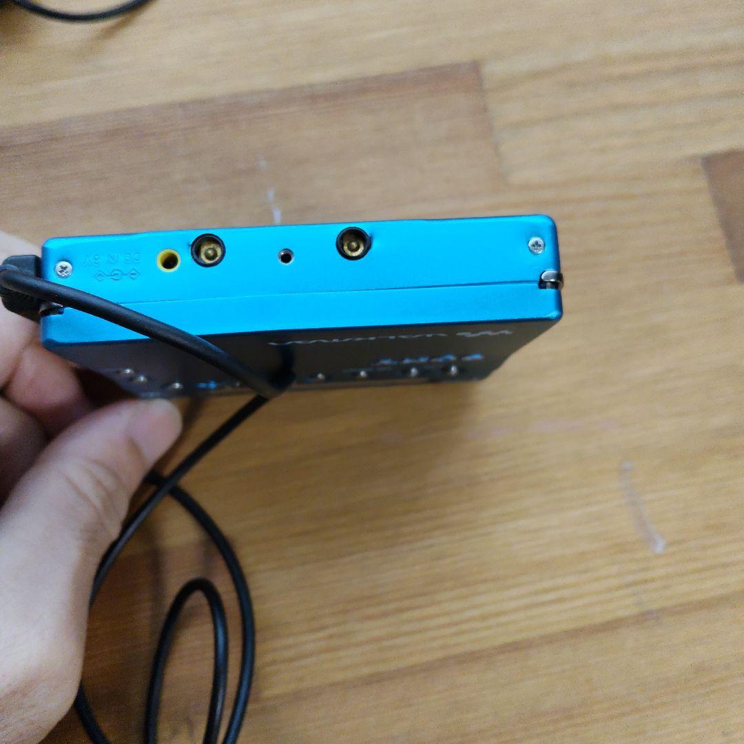 SONY ポータブル　MD レコーダー MZ-R900 青　ジャンク品