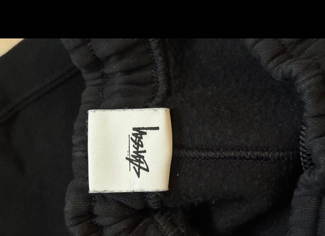 stussy nike スウェットパンツ　ブラック 黒