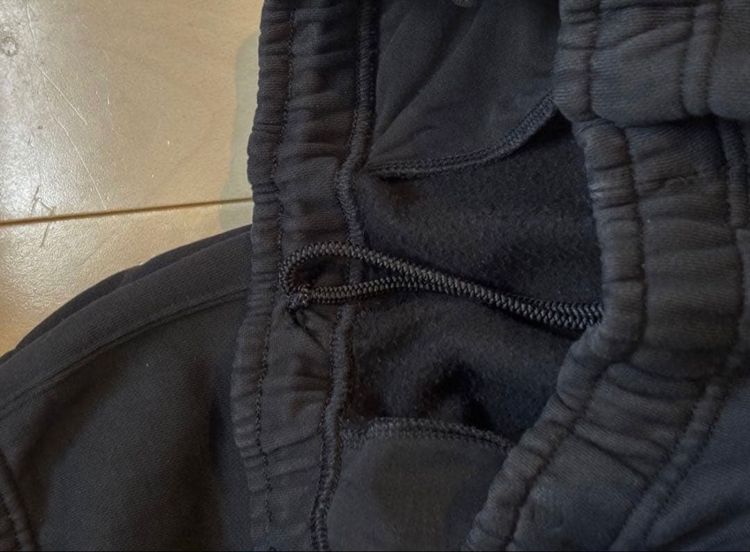 stussy nike スウェットパンツ　ブラック 黒