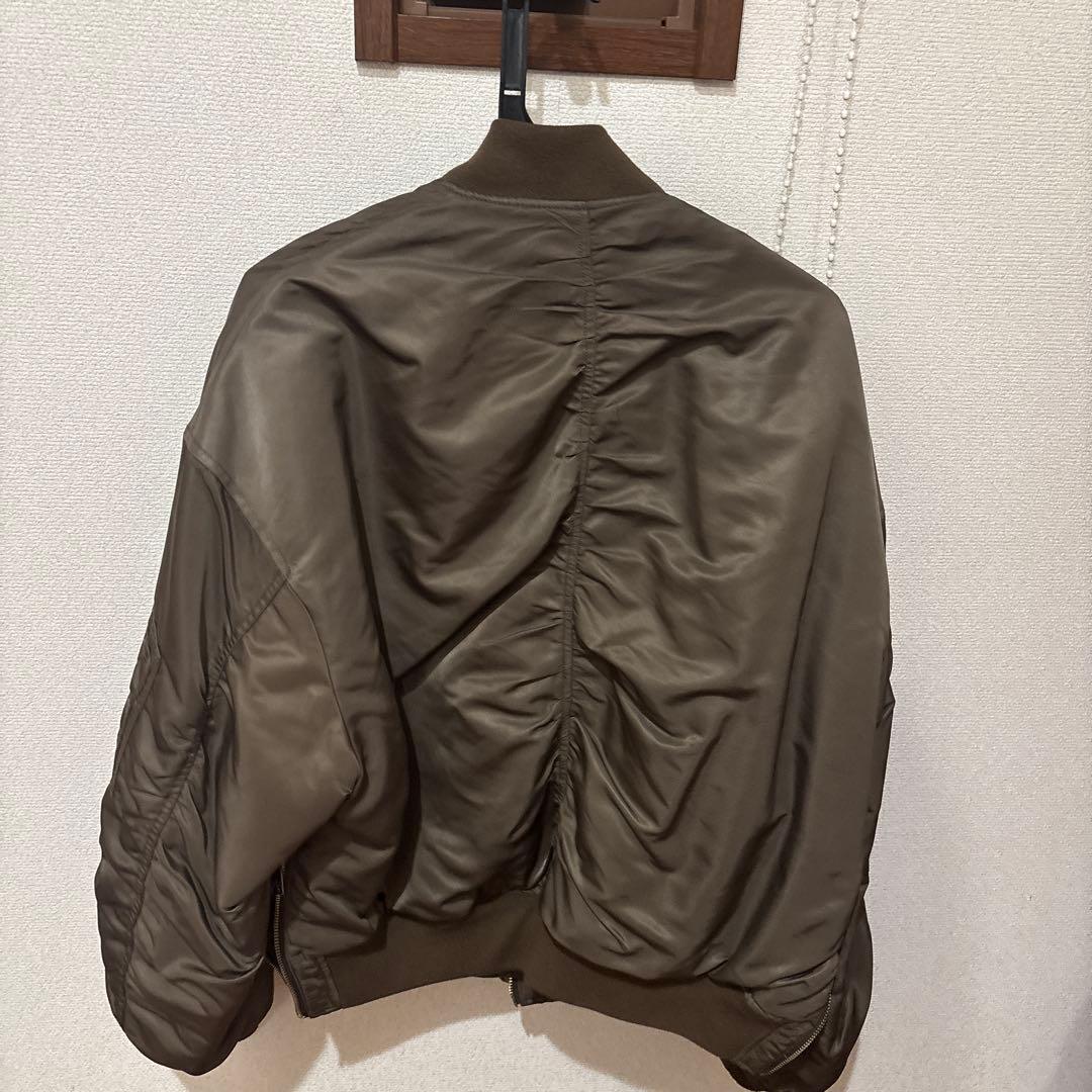 MAISON SPECIAL MA-1ボンバージャケット ブラウン　0