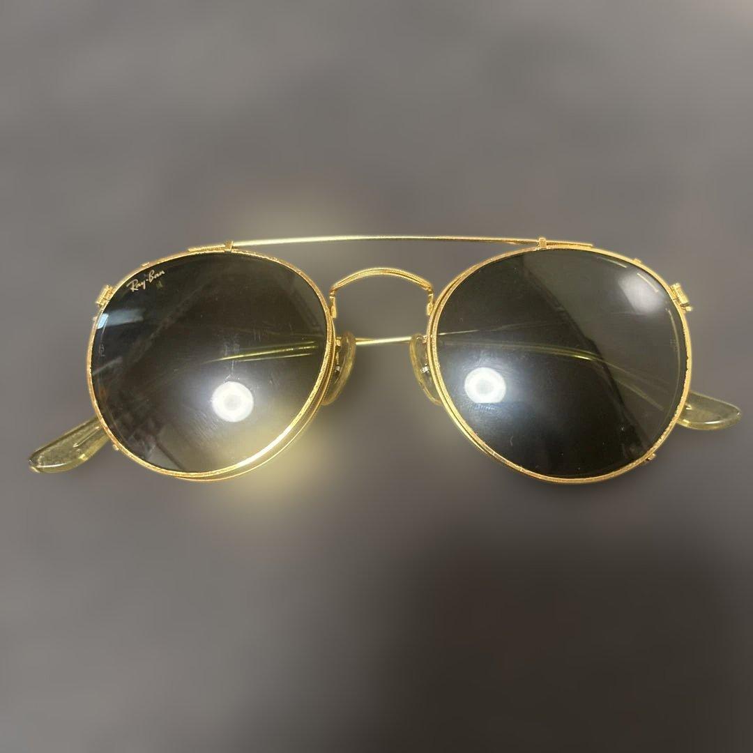 ビンテージ　B&L RayBan サングラス　クリップオン