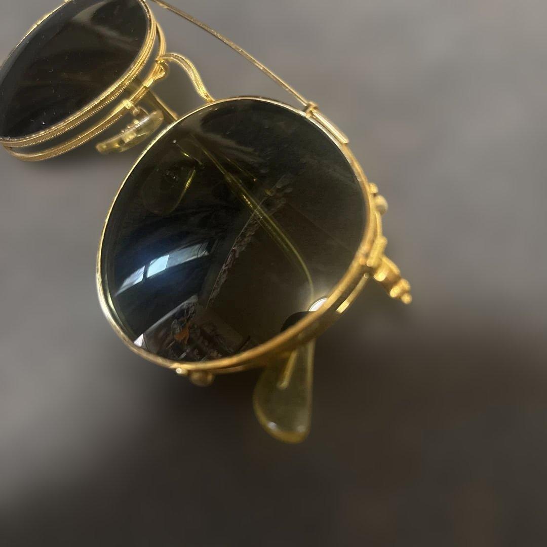 ビンテージ　B&L RayBan サングラス　クリップオン