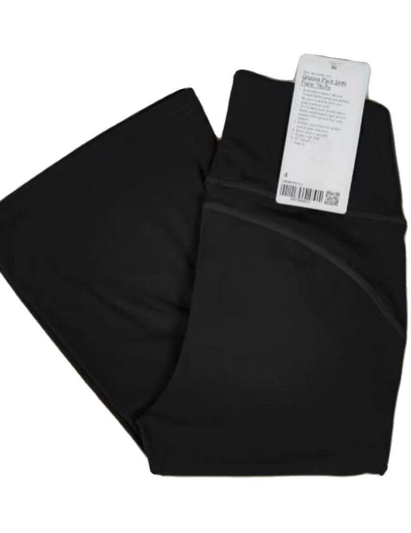ミシェル ♪新品Lululemon Groove ヨガパンツ　黒M(6)