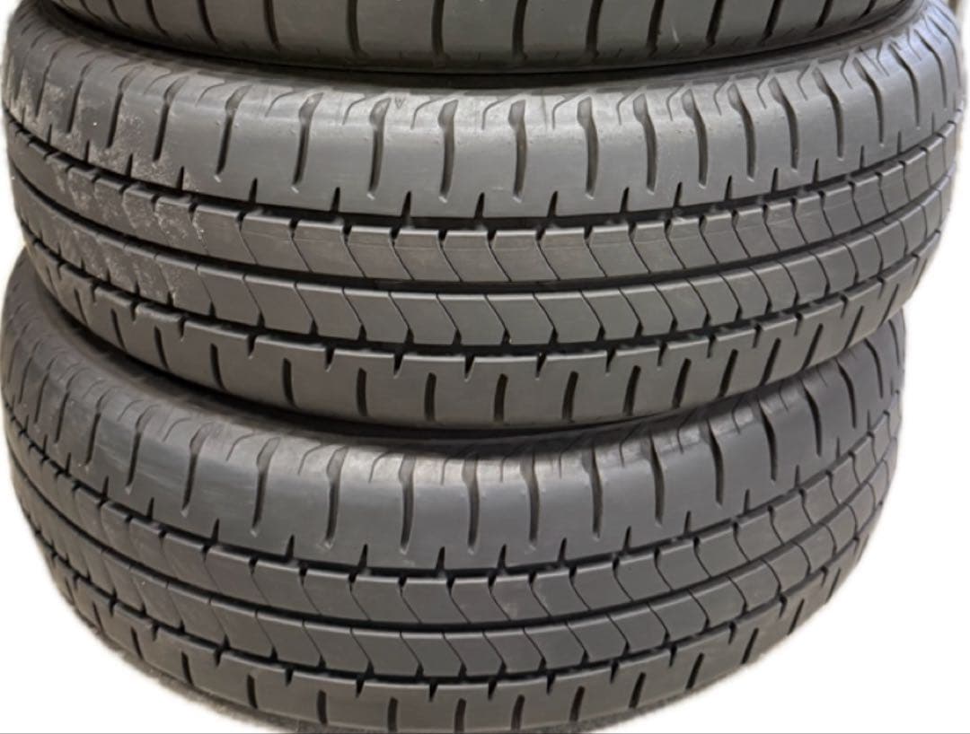 25年製 DL ダンロップ EC204 185/60R15 4本 送料無料