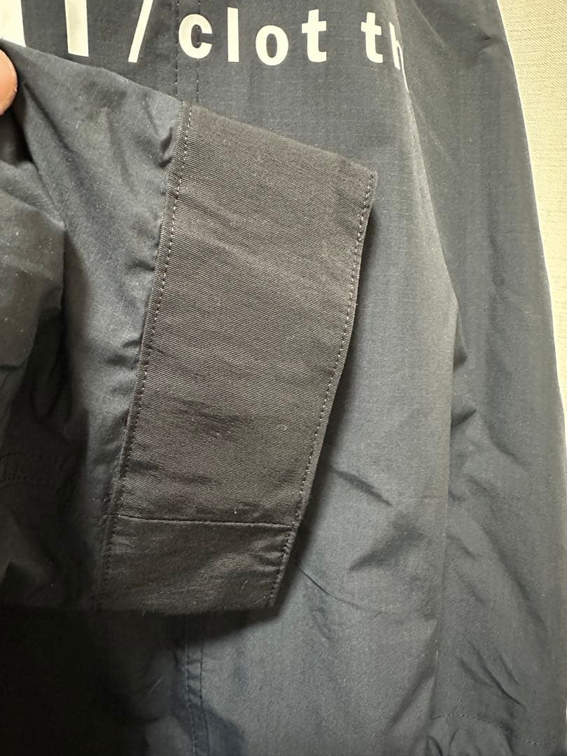 sacai x CLOT Reversible Coat BLACK サイズ 1