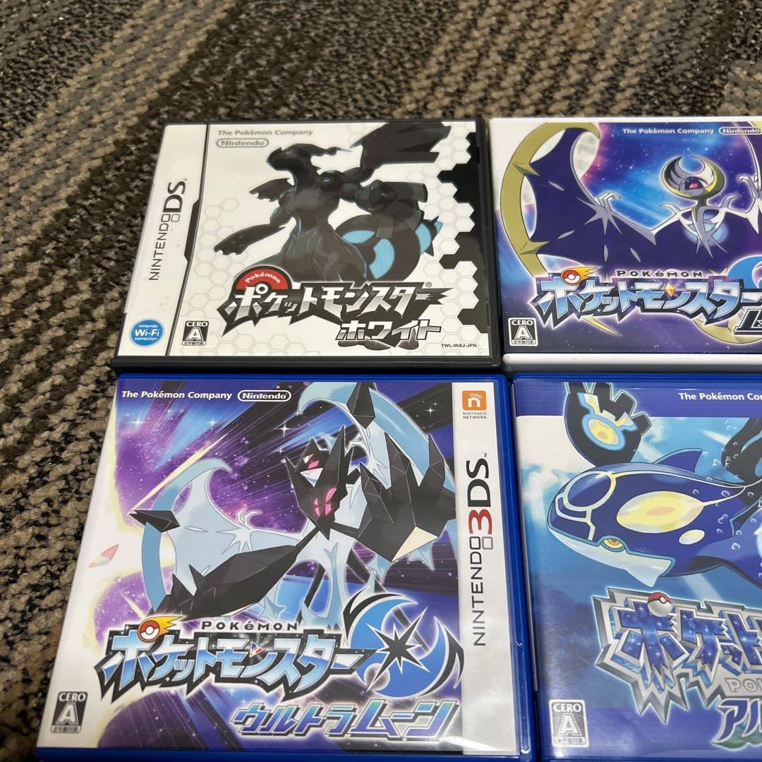 ポケットモンスター ゲームソフト 5本セット　3ＤＳ
