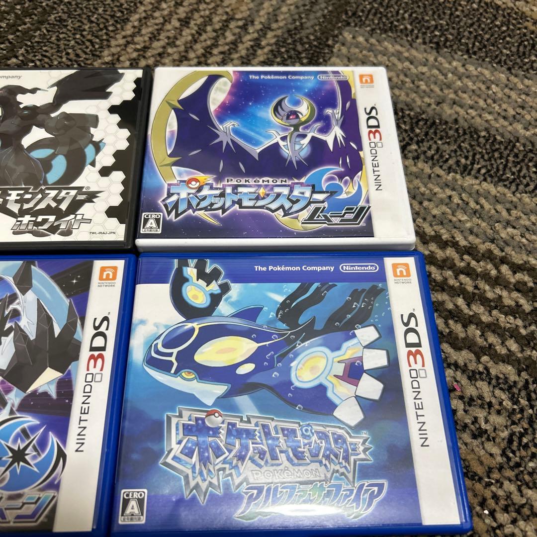 ポケットモンスター ゲームソフト 5本セット　3ＤＳ