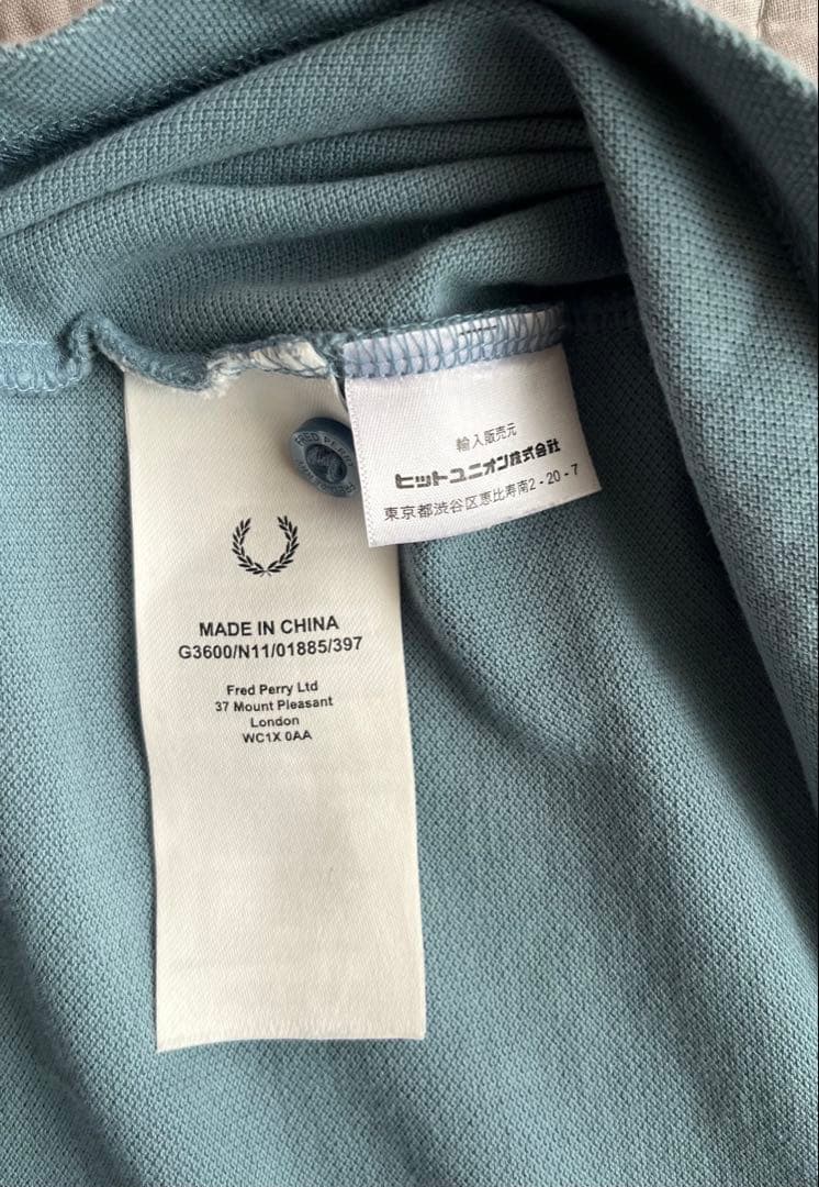 FRED PERRY ポロシャツ UK 8