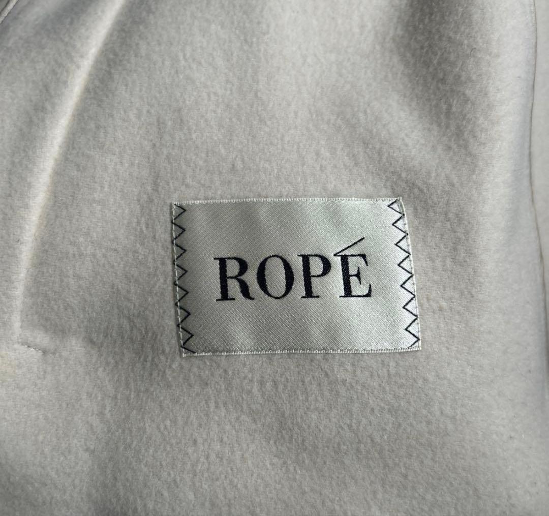 定番✨ベージュ　ROPE リバーウールコート