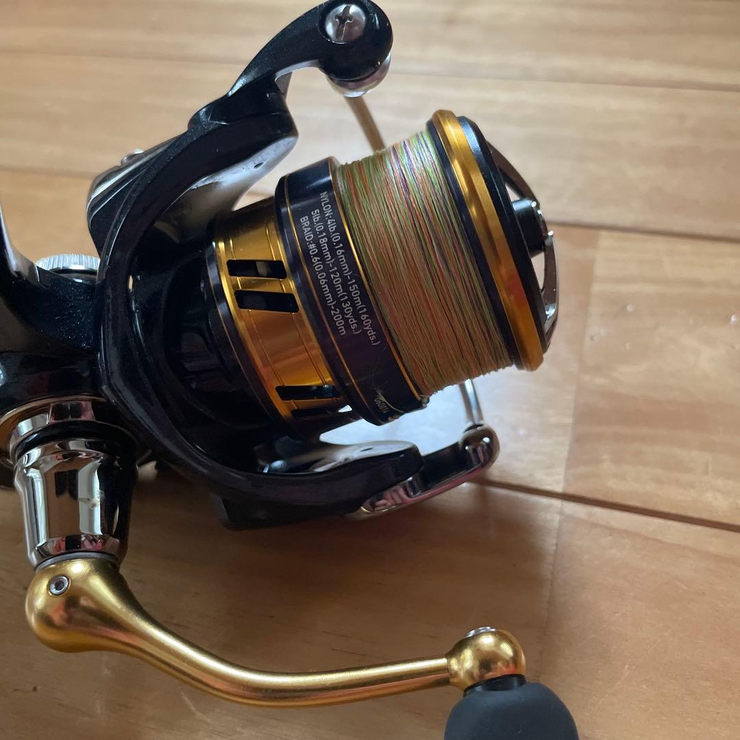 DAIWA LEGALIS LT 2500S-XH ラインPE0.8号巻き