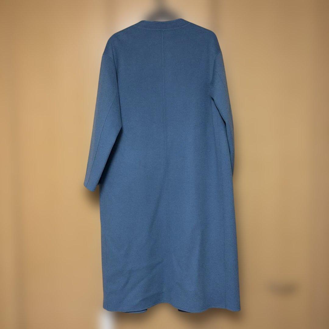 Spick&Span ウールVネックカラーリバーコート未使用品！