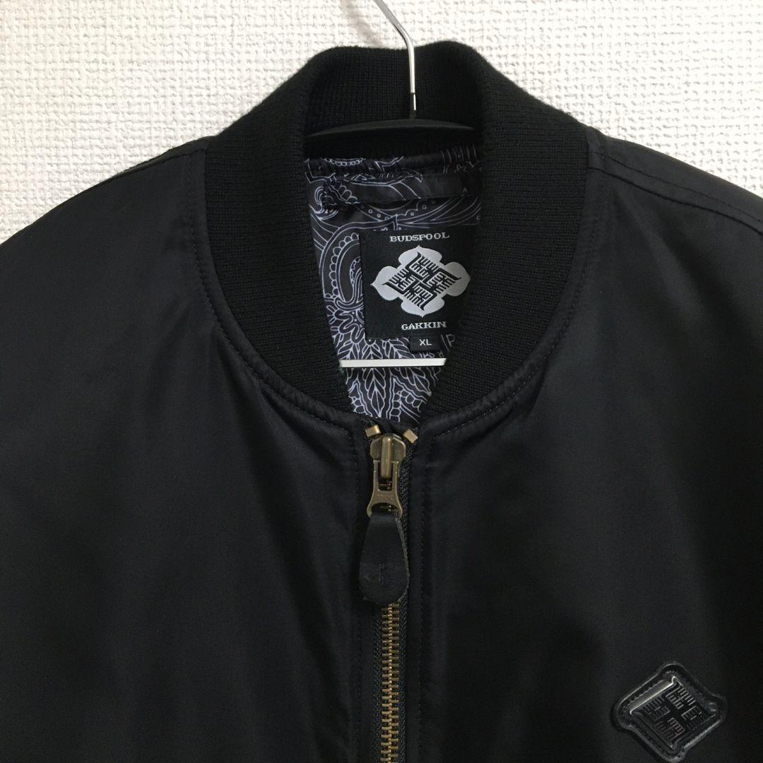 GAKKIN 　 BUDSPOOL 花罰 MA-1 FLIGHT JACKET