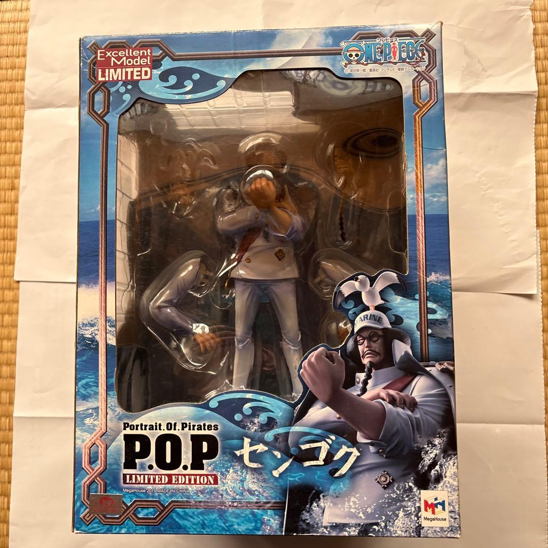 ワンピースフィギュアPortrait.Of.Pirates pop センゴク