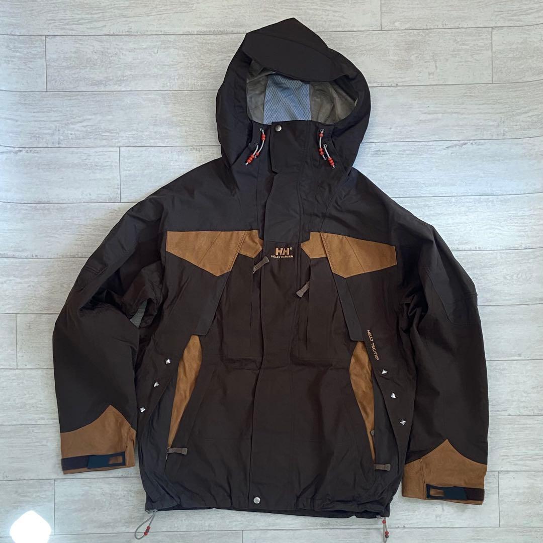 美品☆Helly Hansen ヘリーハンセンスノーボードウェアセット ブラウン