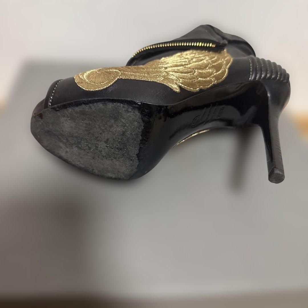 Alexander McQueen■本革ブーツ ライダースジップブーティー■黒