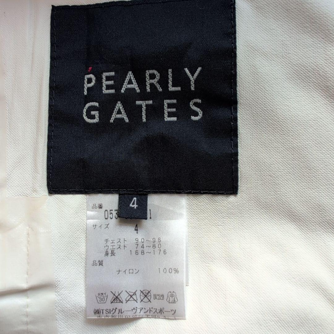 週末限定PEARLY GATES メンズレインウェア上下 4　キャップ付き