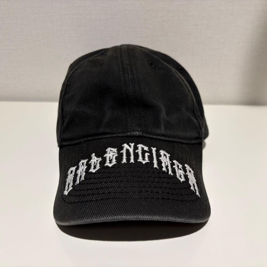 帽子 balenciaga tatoo logo cap