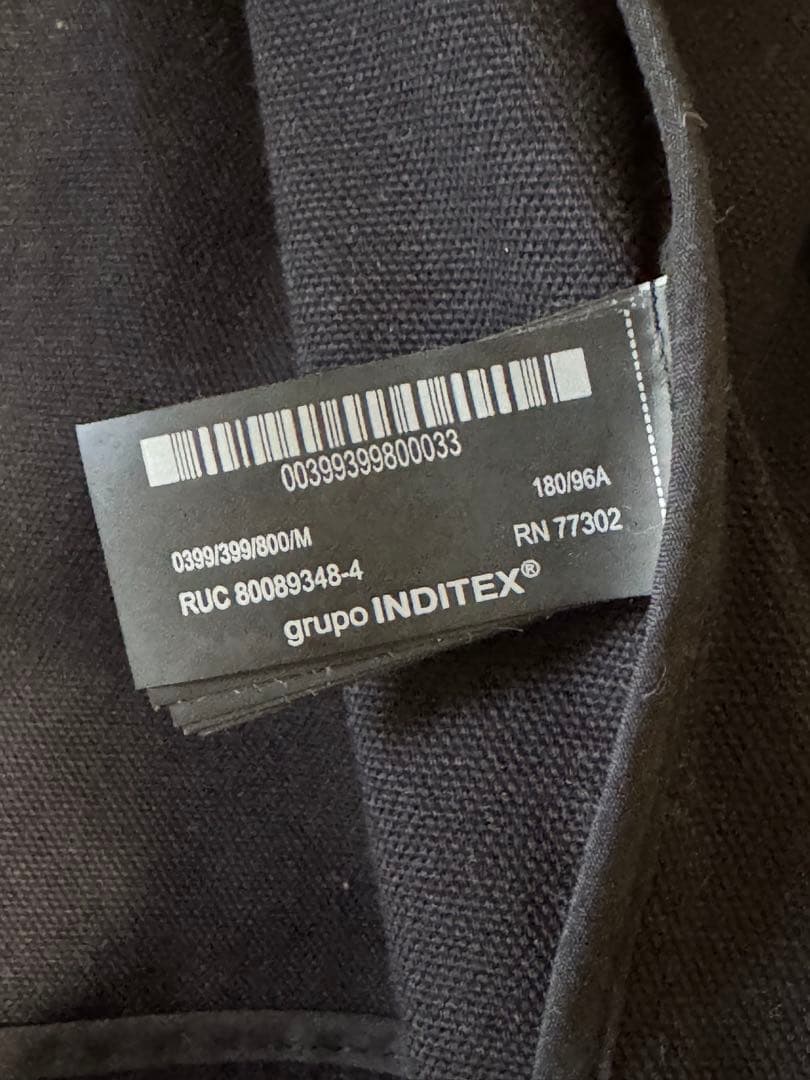 ZARA リラックスフィット トグルボタンジャケット M メンズ
