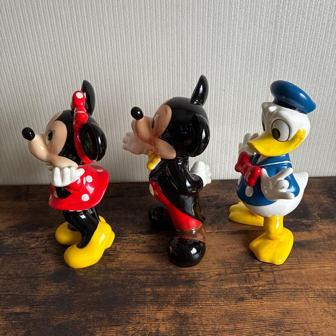 ディズニー　ミッキー　ミニー　ドナルド　フィギュア　ヴィンテージ　レトロ