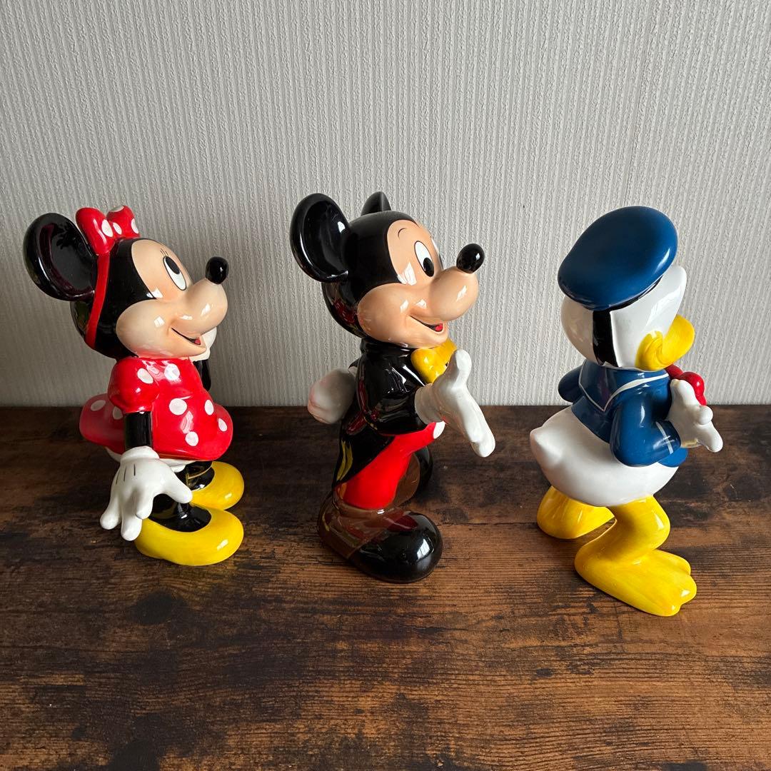 ディズニー　ミッキー　ミニー　ドナルド　フィギュア　ヴィンテージ　レトロ