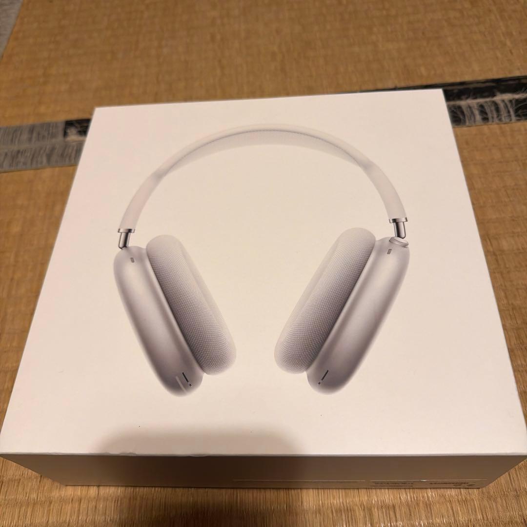 竹*ー様 新品AirPods Max シルバー 本体 専用ケース付き充電ケーブル