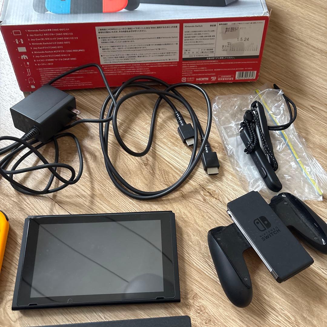 【本体動作確認済み】Nintendo Switch 本体