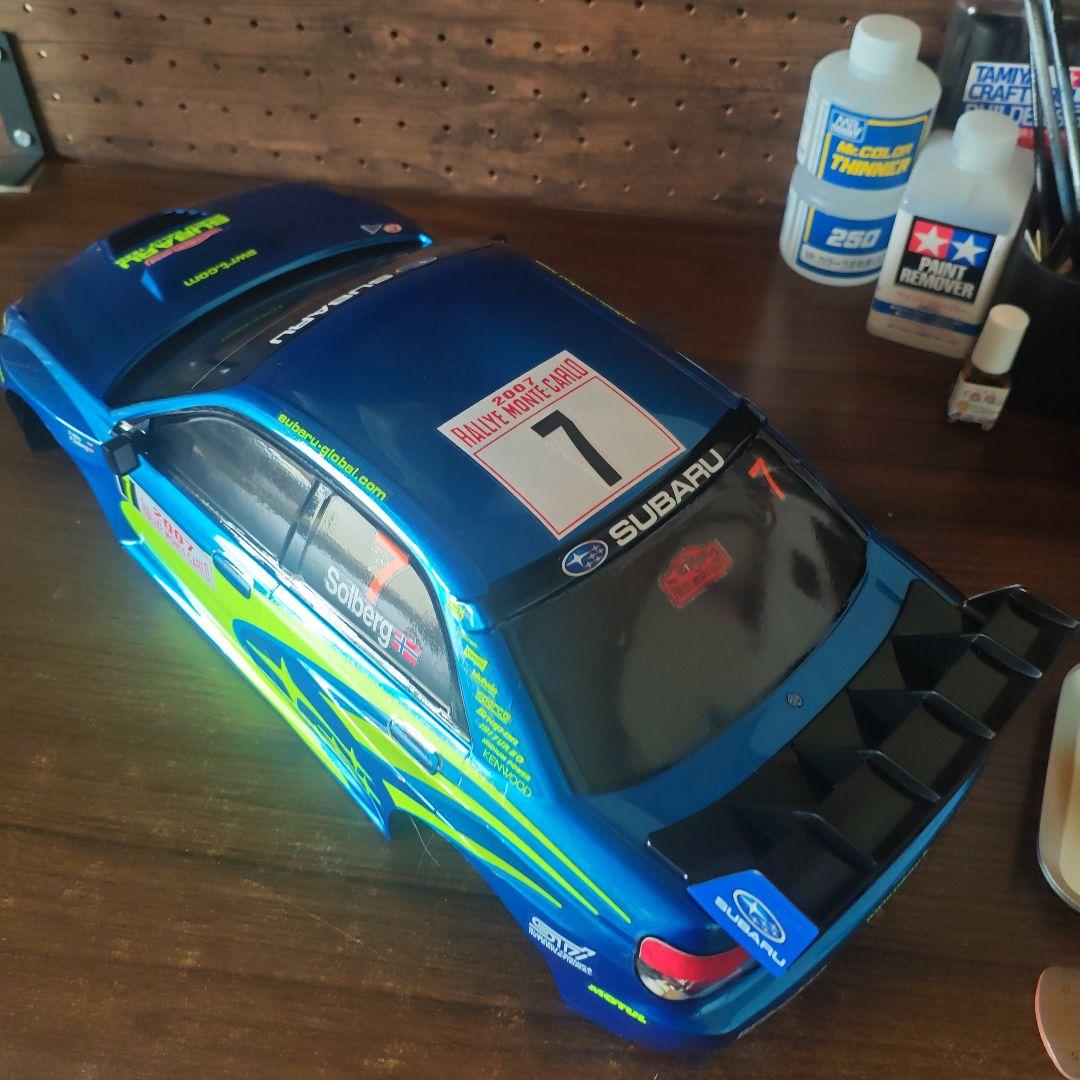 タミヤ　インプレッサ　ボディ