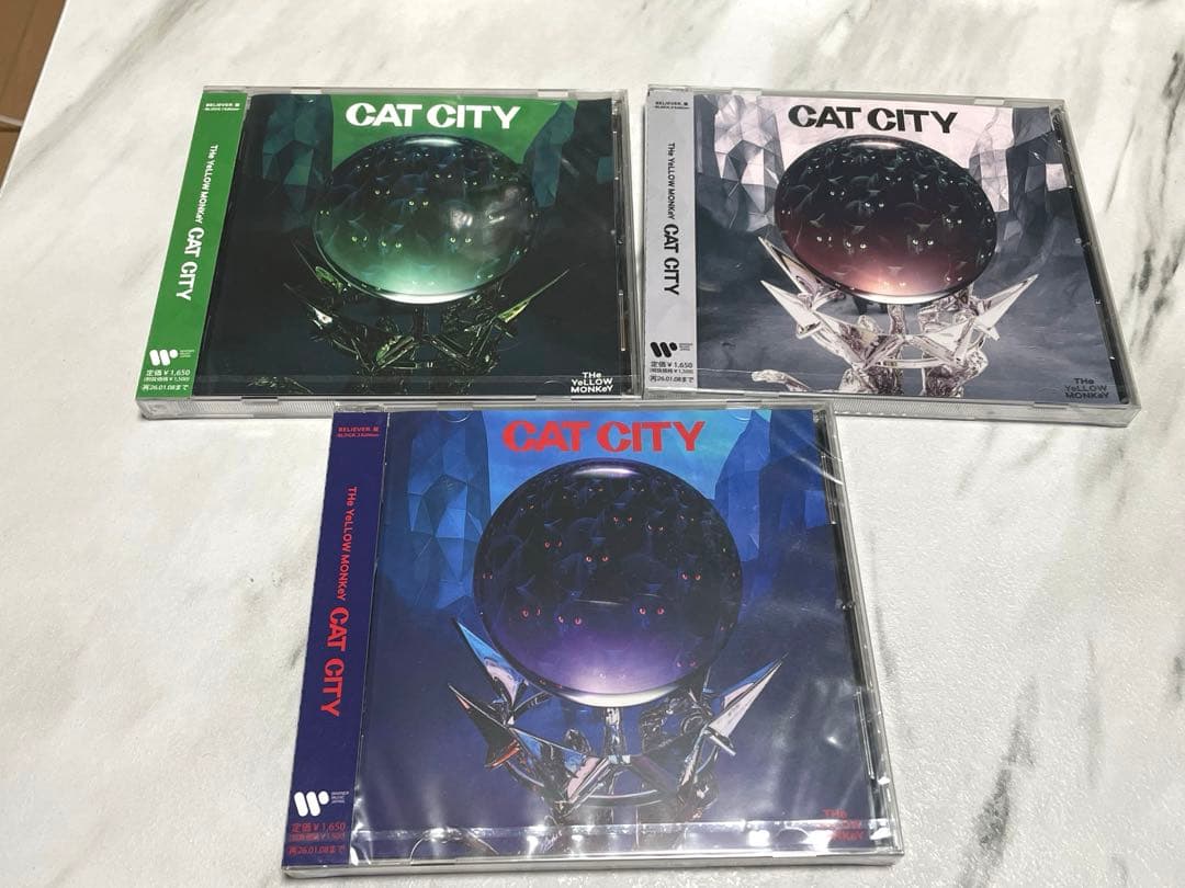 THE YELLOW MONKEY CAT CITY FC限定盤 おまけつき