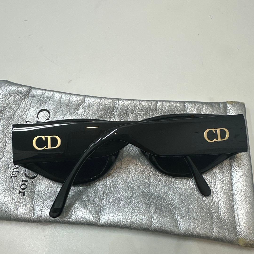 Christian Dior ブラックサングラス CD