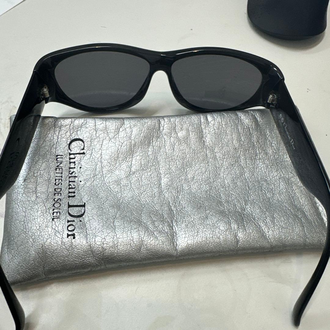 Christian Dior ブラックサングラス CD