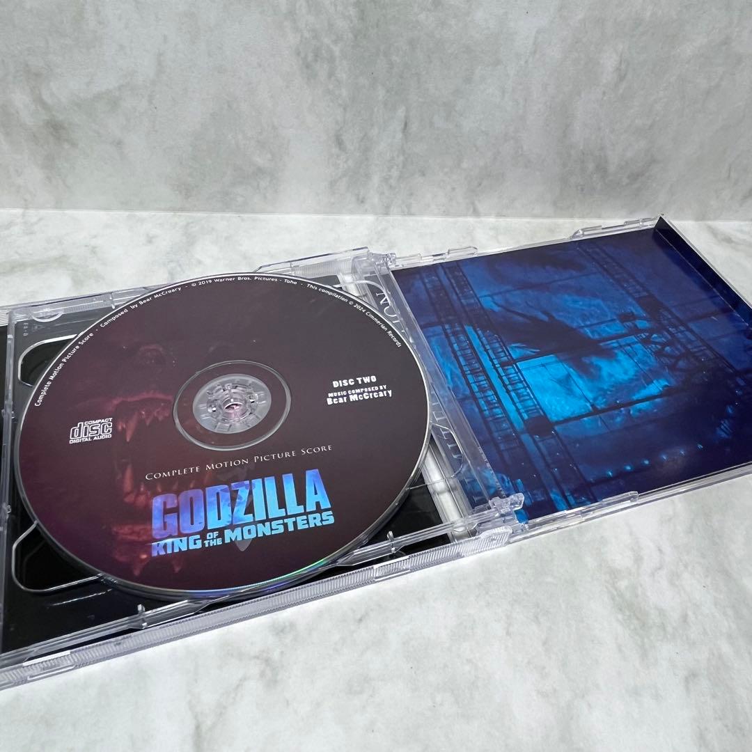 ゴジラ キング・オブ・モンスターズ 完全盤2CDサウンドトラック　プレス盤
