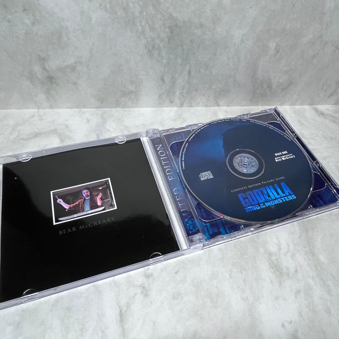 ゴジラ キング・オブ・モンスターズ 完全盤2CDサウンドトラック　プレス盤