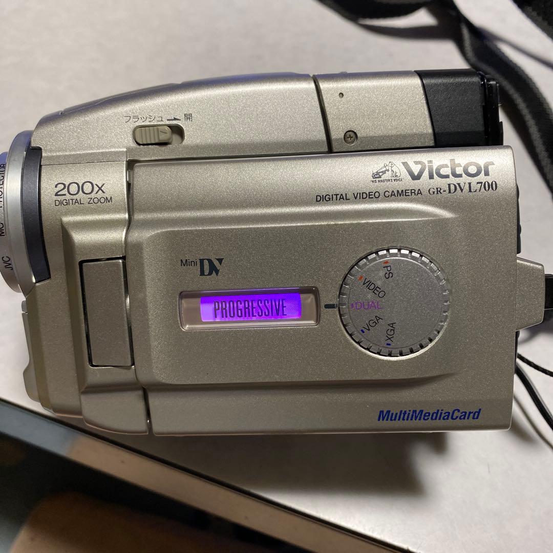 動作品　Victor miniDV ビデオカメラ　GR-DLV700 ⑤