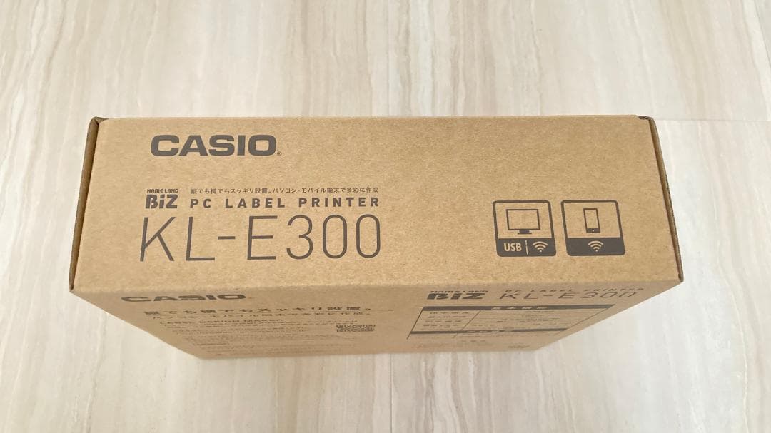 【新品・未開封】CASIO KL-E300 ネームランドBIZ ラベルプリンタ