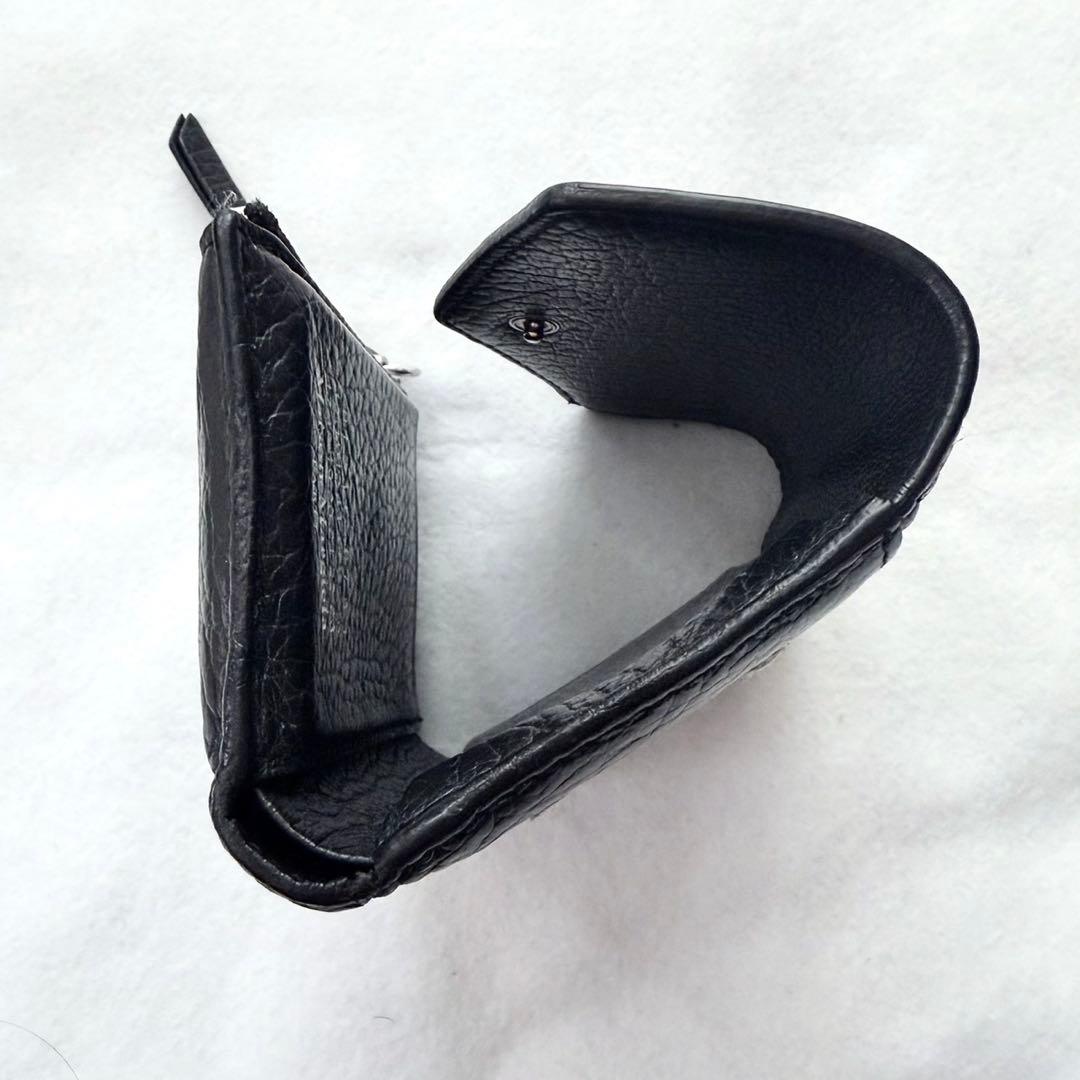 Maison Margiela メゾンマルジェラ 三つ折り財布 ブラック　黒