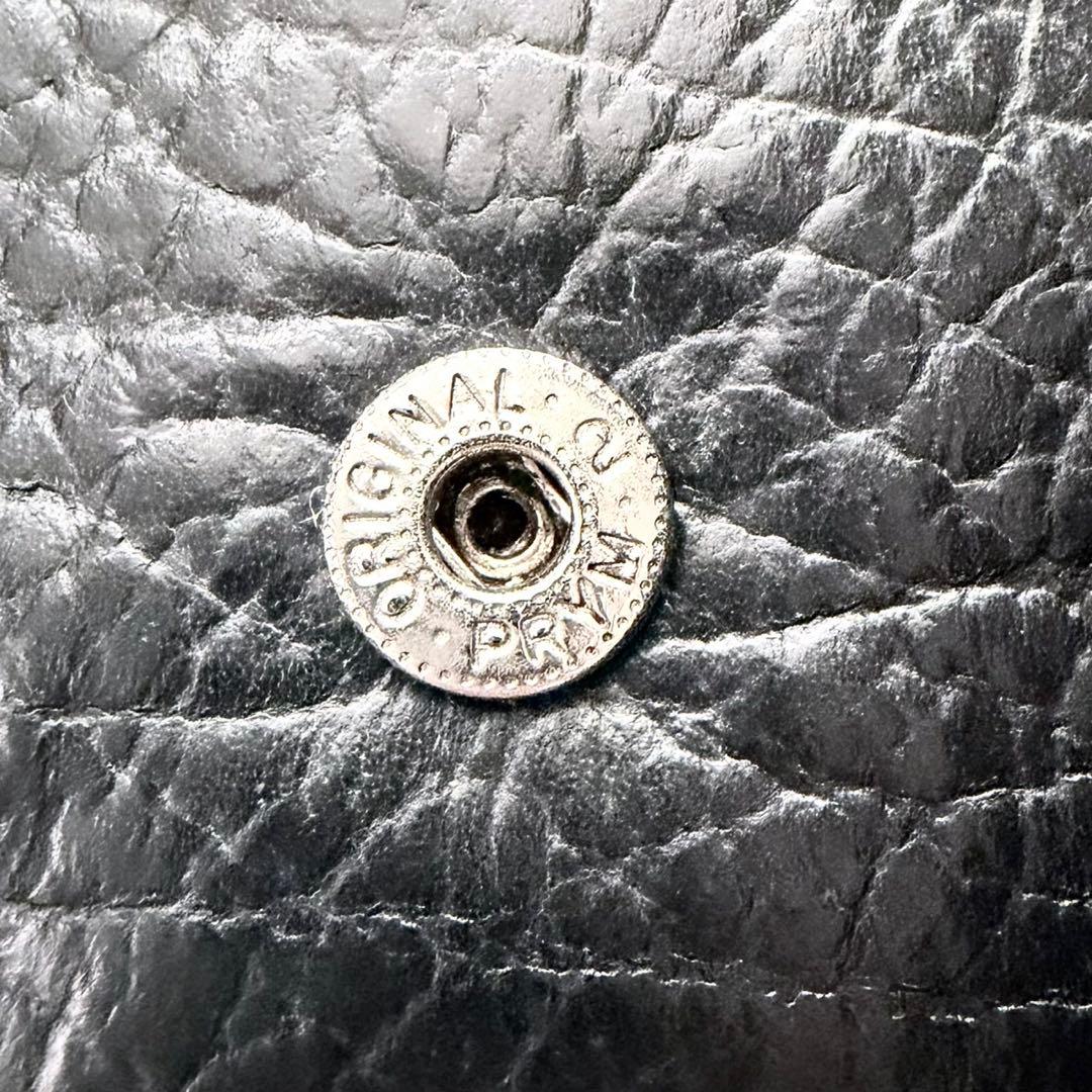 Maison Margiela メゾンマルジェラ 三つ折り財布 ブラック　黒