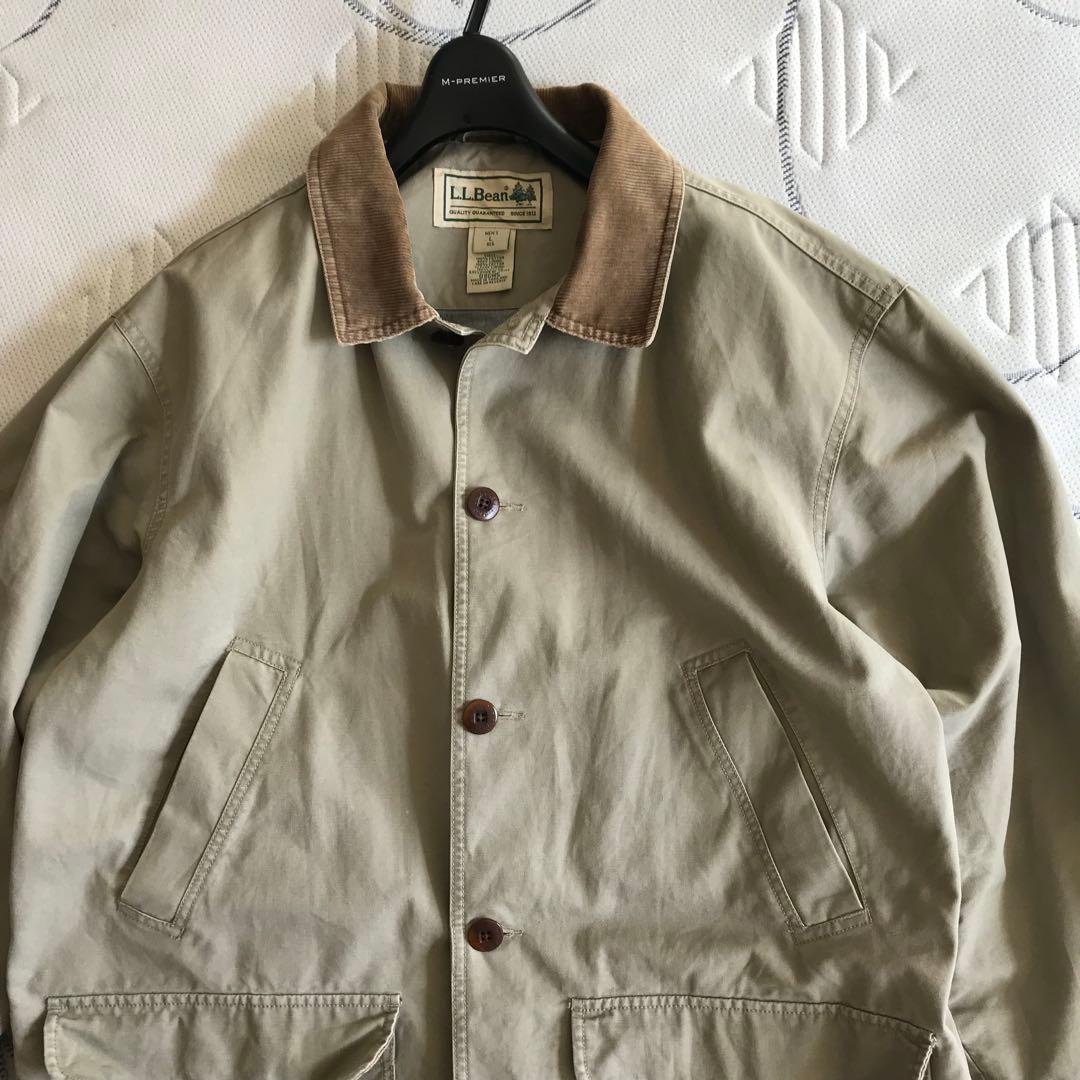 ハンティングジャケット L.L.Bean/エルエルビーン 襟コーデュロイ