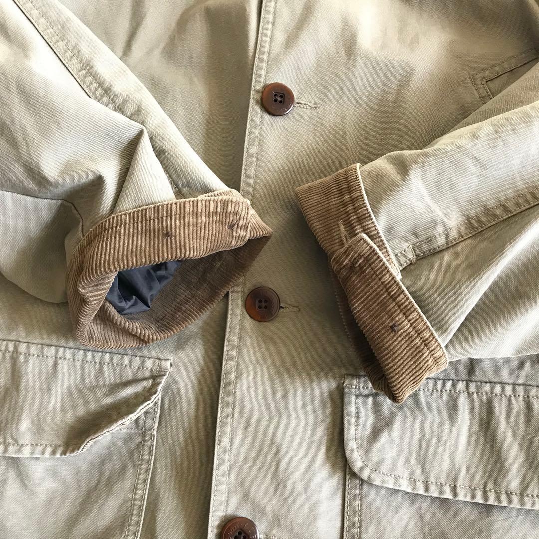 ハンティングジャケット L.L.Bean/エルエルビーン 襟コーデュロイ