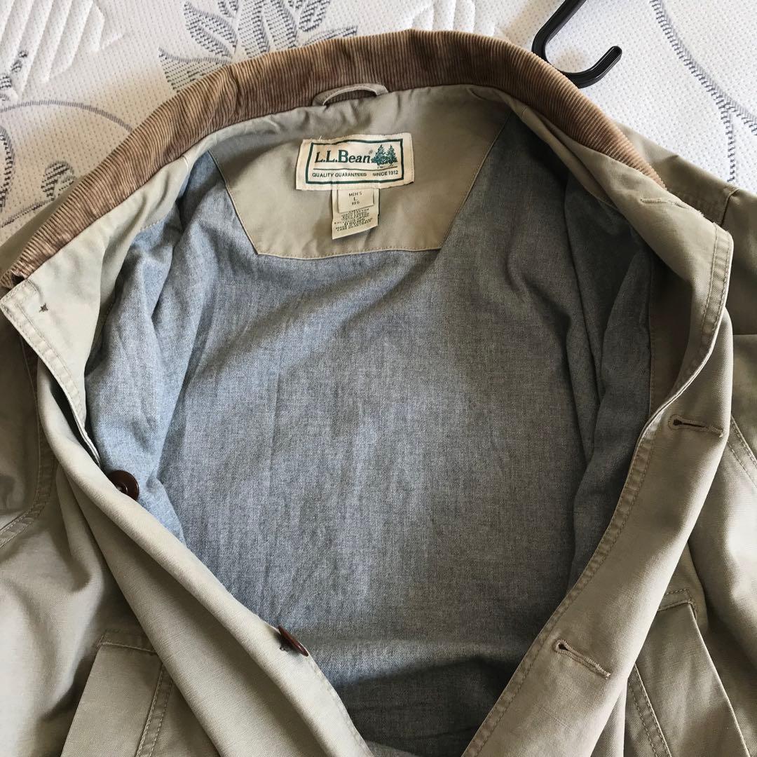 ハンティングジャケット L.L.Bean/エルエルビーン 襟コーデュロイ
