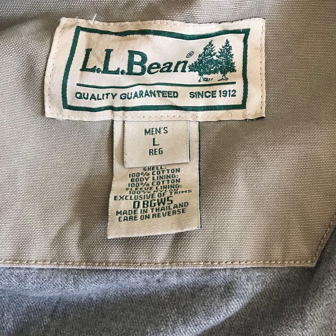 ハンティングジャケット L.L.Bean/エルエルビーン 襟コーデュロイ
