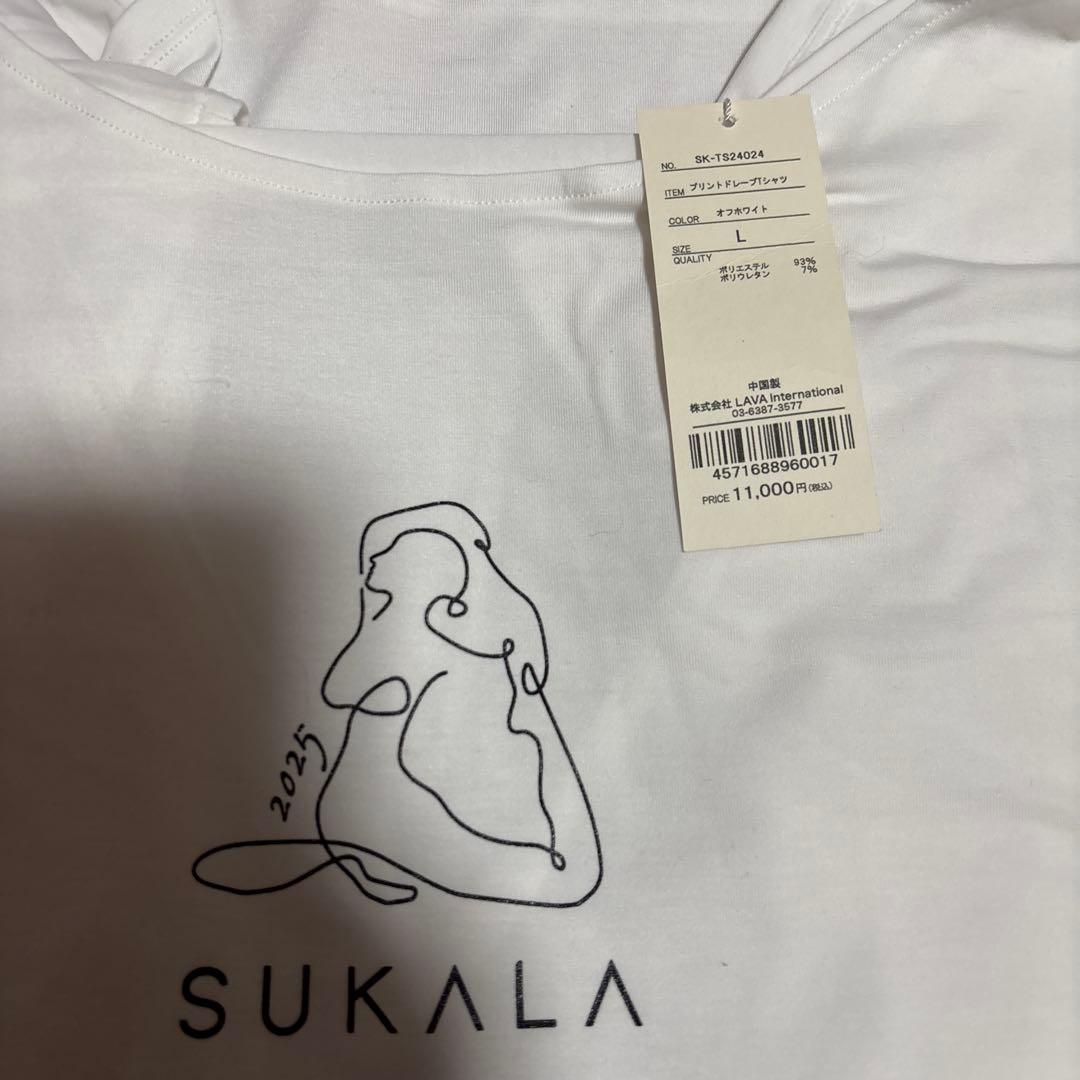 【新品】【SUKALA】 ヨガレギンス　Tシャツセット　Ｌ　おまけ付き