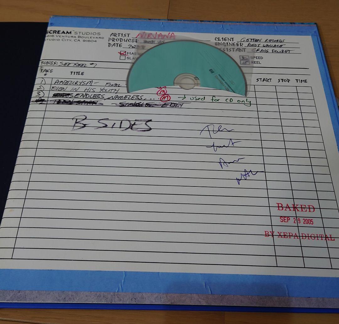 NIRVANA/NEVERMIND20周年盤SuperDeluxeEdition