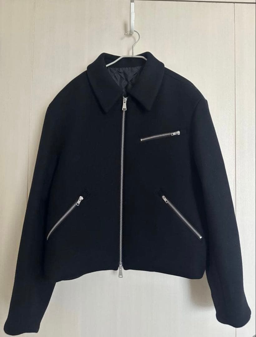 ジャケット・アウター COOR 2025AW Double-faced wool zip jacket