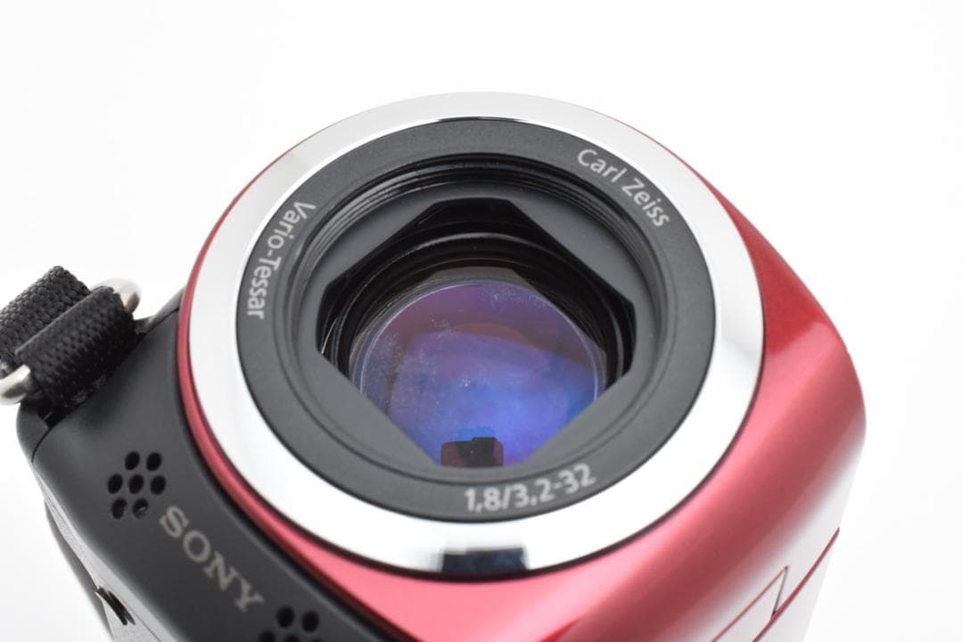 【美品】SONY Handycam HDR-CX120 レッド　動作確認済